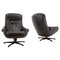 Fauteuil ou Fauteuil Scandinave en Cuir de PEEM, 1970s 1