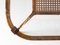 Swedish Modern Dining Table in Birch, Glass & Rattan from Bodafors, 1940s, Image 8