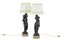 Napoleon III Oriental Style Table Lamps in Spelter, Set of 2 2