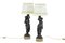 Napoleon III Oriental Style Table Lamps in Spelter, Set of 2, Image 2