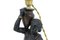 Napoleon III Oriental Style Table Lamps in Spelter, Set of 2 7