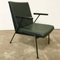 Green Leatherette Oase Armchair by Wim Rietveld for Ahrend De Cirkel, 1960s 8