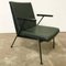 Green Leatherette Oase Armchair by Wim Rietveld for Ahrend De Cirkel, 1960s, Image 8