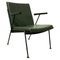 Green Leatherette Oase Armchair by Wim Rietveld for Ahrend De Cirkel, 1960s 1