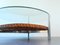 Vintage Dutch Metal, Wicker, and Glass Coffee Table 6