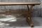 Antique Arts & Crafts Bleached Oak Table 7