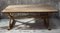 Antique Arts & Crafts Bleached Oak Table, Image 2