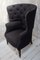 Georgian Deep Button Back Wing Chair 2