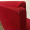 Dutch Burgundy Red Tubular Easy Chair with Black Armrests, 1960s 14
