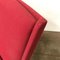 Dutch Burgundy Red Tubular Easy Chair with Black Armrests, 1960s 15