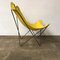 Yellow and Black Butterfly Chair by Jorge Ferrari-Hardoy, 1960s 2
