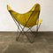 Yellow and Black Butterfly Chair by Jorge Ferrari-Hardoy, 1960s 4