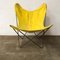 Yellow and Black Butterfly Chair by Jorge Ferrari-Hardoy, 1960s 6