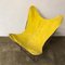 Yellow and Black Butterfly Chair by Jorge Ferrari-Hardoy, 1960s 7