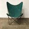 Green and Grey Butterfly Chair by Jorge Ferrari-Hardoy, 1960s 7