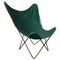 Green and Grey Butterfly Chair by Jorge Ferrari-Hardoy, 1960s 1