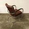 Brown Leather Model 412 Easy Chair by Willem Hendrik Gispen, 2000s 5