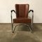 Brown Leather Model 412 Easy Chair by Willem Hendrik Gispen, 2000s 7