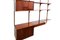 Mid-Century Danish Rosewood Wall Unit and Shelving Set by Poul Cadovius for Cado, 1960s 9