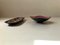 Vintage Norwegian Enamel and Copper Psychedelic Bowls, 1970s, Set of 2, Image 3