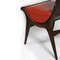 Modell Flame Esstisch & Stühle aus Palisander von Latorre Dante für Pozzi, 1950er, 5er Set 9