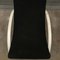 Black Fabric and White Wood Adjustable Easy Chair, 1960s 12