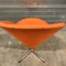 Chaise Conique en Tissu Orange par Verner Panton pour Rosenthal, 1960s 11