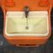 Lavabo Mid-Century en Plastique Orange de Vidal, Espagne 8