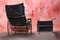 Vintage Swiss Lounge Chair and Ottoman Set by Hans Eichenberger for Strässle, 1970s 10