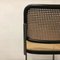 Wicker and Black Frame Model S32 Dining Chairs by Marcel Breuer for Thonet, 1970s, Set of 2 10