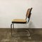 Juego de sillas de comedor modelo S32 de mimbre y estructura negra de Marcel Breuer para Thonet, años 70, Imagen 7