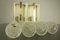 Mid-Century Glass Tube Sconces from Doria Leuchten, 1960s, Set of 2 6