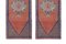 Tapetes o alfombras turcos pequeños hechos a mano, años 70. Juego de 2, Imagen 6