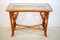 Italian Bamboo Console Table, 1980s 1