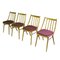 Vintage Czechoslovak Dining Chairs from Ton, 1960s, Set of 4, Image 3