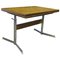 Folding Coffee or Dining Table on Chrome Metal Base, 1960s, Image 1