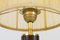 Lámparas de mesa de palisandro y latón dorado atribuidas a Santa & Cole, años 80. Juego de 2, Imagen 4