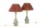 Table Lamps in Canton Porcelain, 1880s, Set of 2 1