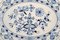 Grand Plat à Oignon Bleu Foncé Meissen en Porcelaine Peinte à la Main 2