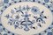 Piatto da portata grande Meissen blu in porcellana dipinta a mano, Immagine 3