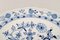 Large Antique Meissen Blue Onion Serving Dish in Hand-Painted Porcelain, Image 4