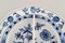 Large Antique Meissen Blue Onion Divided Bowl in Hand-Painted Porcelain, Image 4