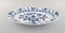 Large Antique Meissen Blue Onion Serving Dish in Hand-Painted Porcelain 2