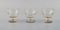 Art Deco Facet Cut Glasses from Baccarat, France, 1930s, Set of 8, Image 2