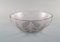 Art Deco Pissenlit Bowl in Clear Art Glass by René Lalique, 1930s 2