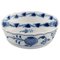 Antike blaue Meissen Zwiebelschale aus handbemaltem Porzellan 1