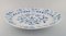 Antique Colossal Meissen Blue Onion Serving Dish in Hand-Painted Porcelain 2