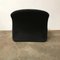 Model F574 Lounge Chair in Black Fabric by Pierre Paulin for Artifort, 1970s 4