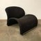 Model F574 Lounge Chair in Black Fabric by Pierre Paulin for Artifort, 1970s, Image 2