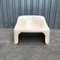 Off-White Plastic Easy Chair, 1960s, Image 3